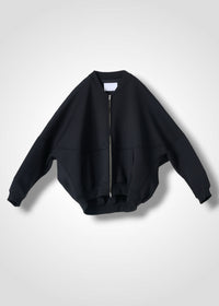 52 OLLIE ZIP UP BLOUSON / COCOON JERSEY - C15