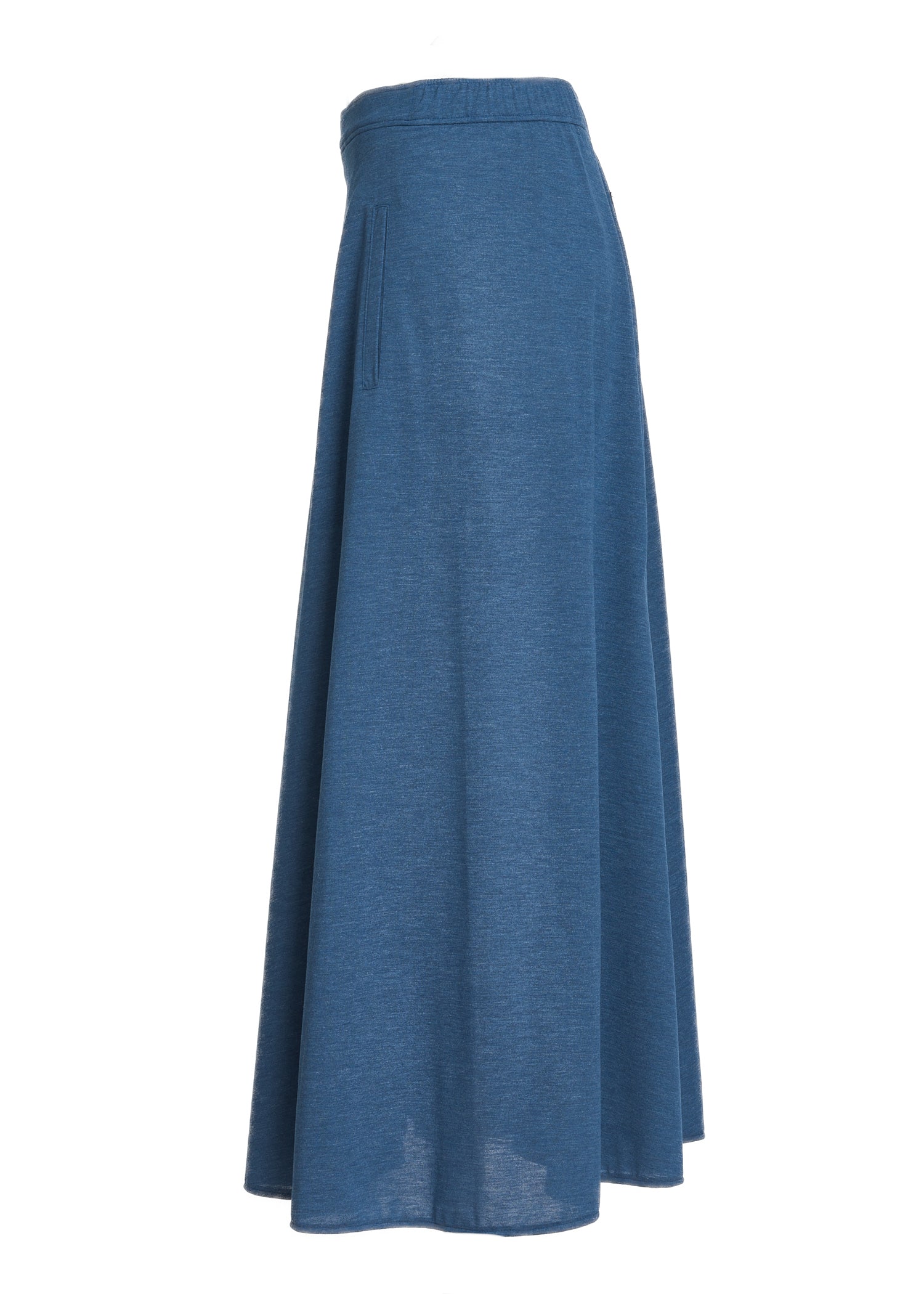 53 HALO SEMI-FLARE SKIRT / RECYCLE PE JERSEY - C12