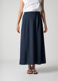 53 HALO SEMI-FLARE SKIRT / RECYCLE PE JERSEY - C12