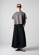 53 HALO SEMI-FLARE SKIRT / RECYCLE PE JERSEY - C12