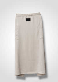 53 MINA DOUBLE WRAP SKIRT / ECO SATIN - C13