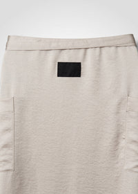 53 MINA DOUBLE WRAP SKIRT / ECO SATIN - C13