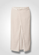 53 MINA DOUBLE WRAP SKIRT / ECO SATIN - C13