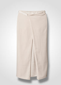 53 MINA DOUBLE WRAP SKIRT / ECO SATIN - C13