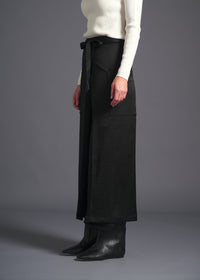 3-way wrap skirt, black, cogthebigsmoke, one size fits all, sustainable fashion, less is more, made in Japan, quiet luxury, minimalist