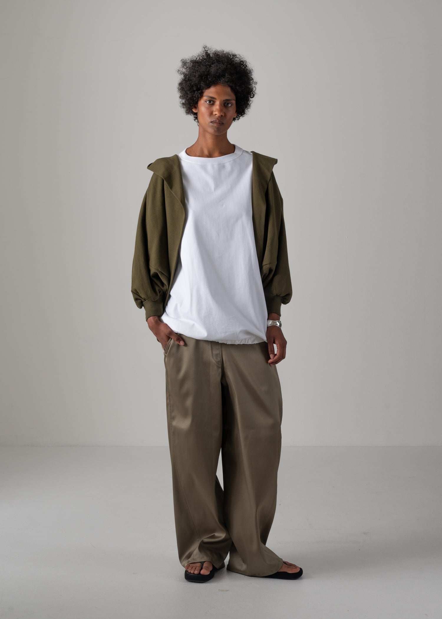 NICOLETTE BORERO HOODY, スェットフーディ, Made in Japan