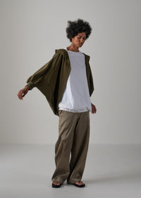 53 NICOLETTE BORERO HOODY / MINI TERRY - C14