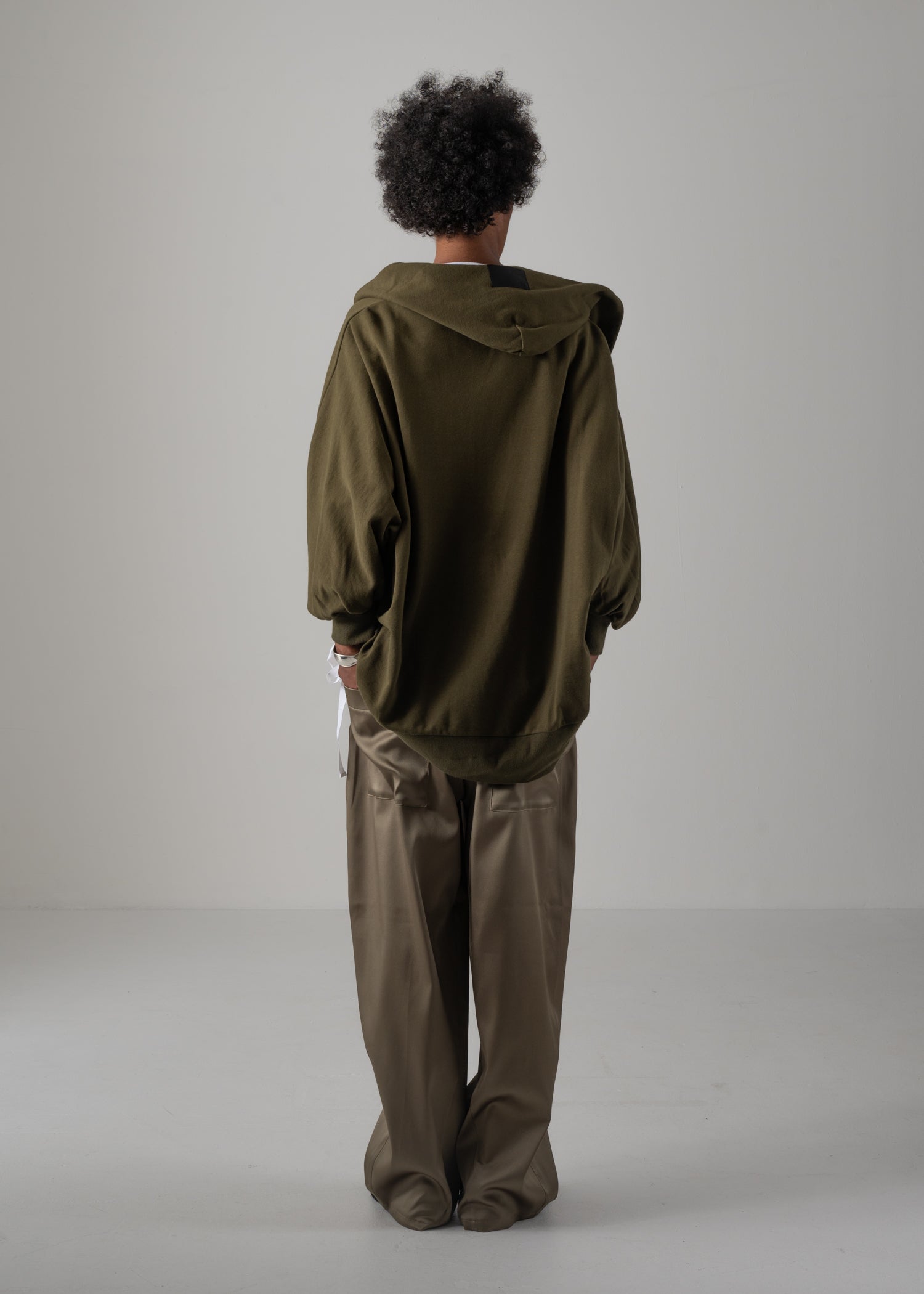 NICOLETTE BORERO HOODY, Sweatshirt material, Made in Japan