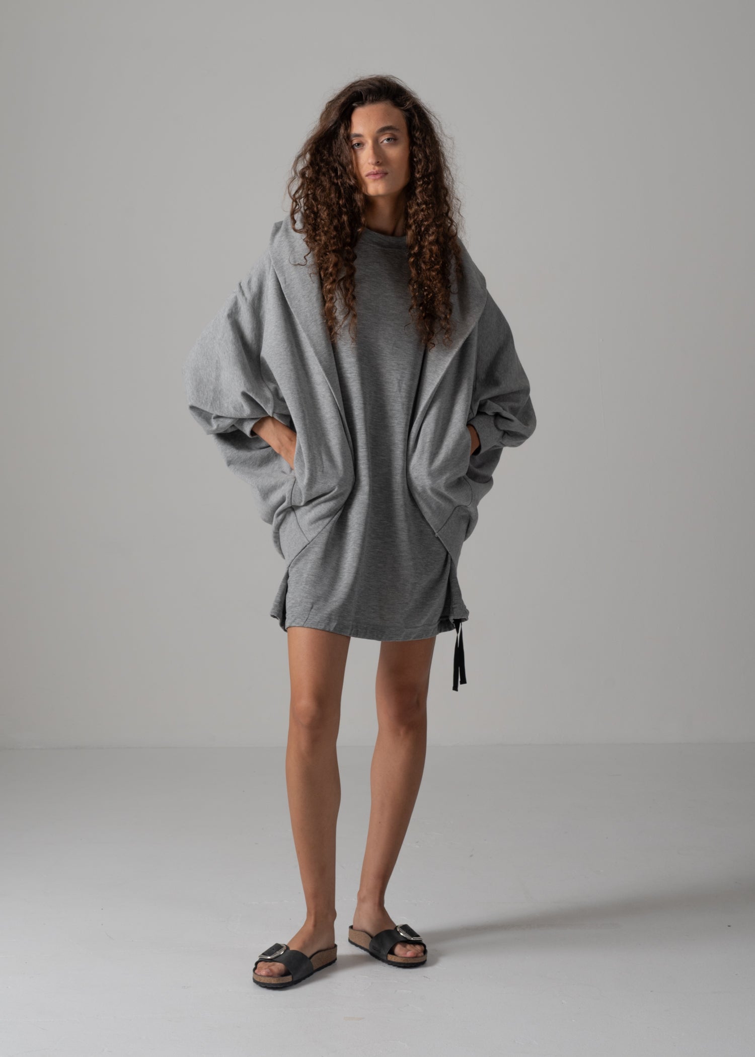 53 NICOLETTE BORERO HOODY / MINI TERRY - C14