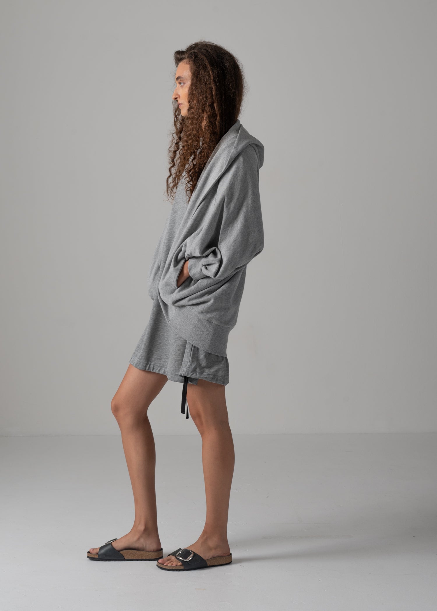 53 NICOLETTE BORERO HOODY / MINI TERRY - C14