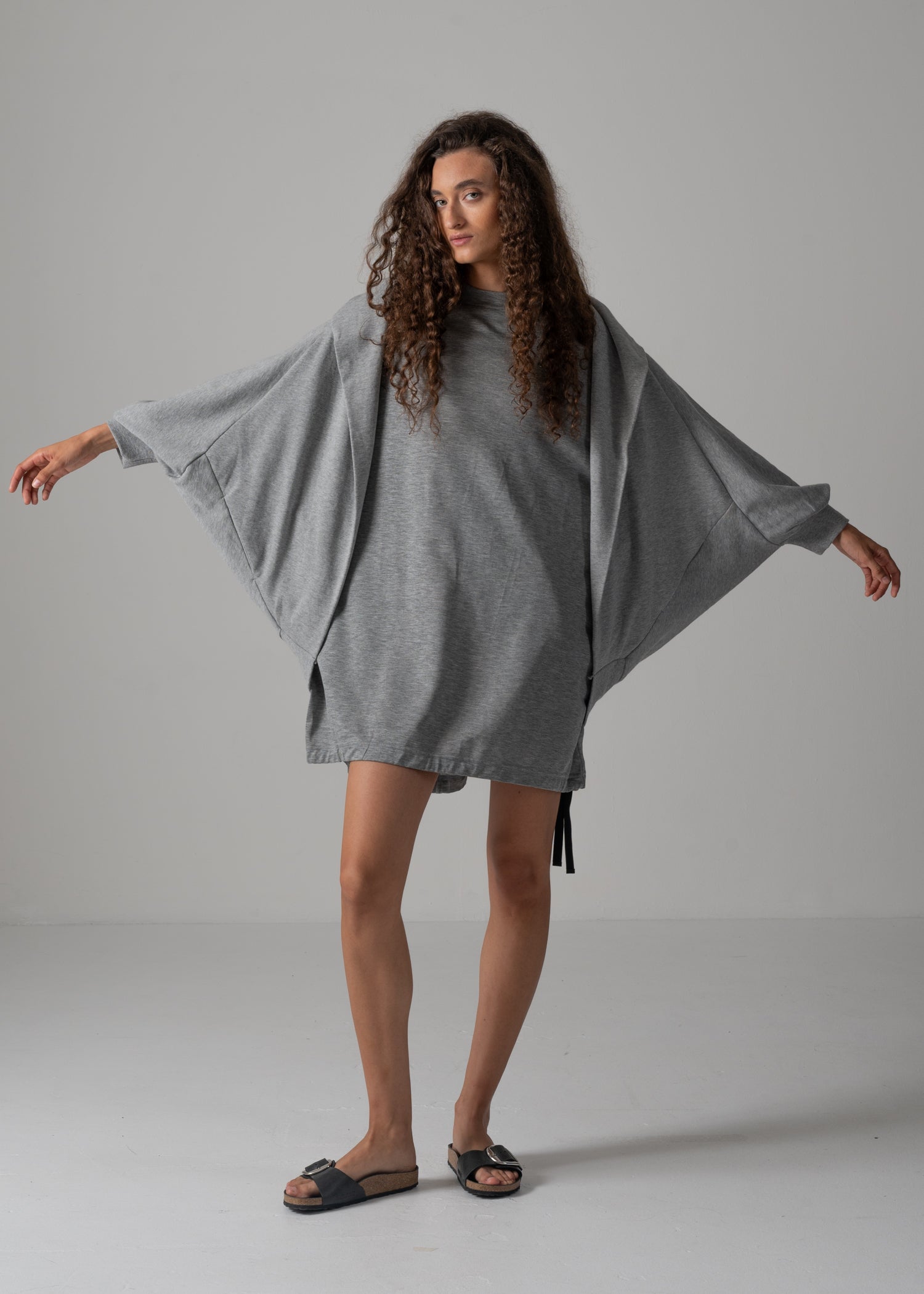 53 NICOLETTE BORERO HOODY / MINI TERRY - C14