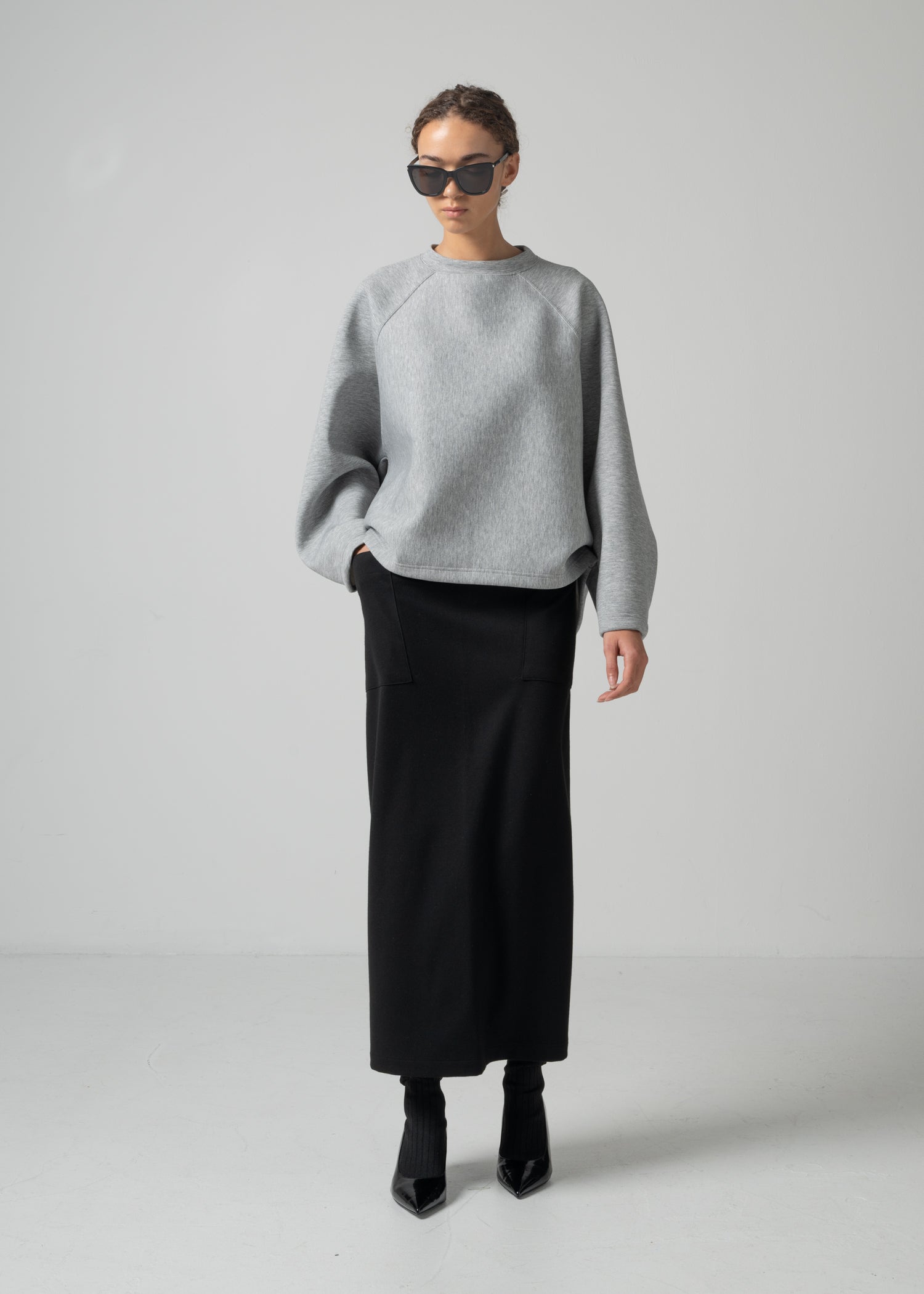 53 OLIVIA TOP / COCOON JERSEY - C15