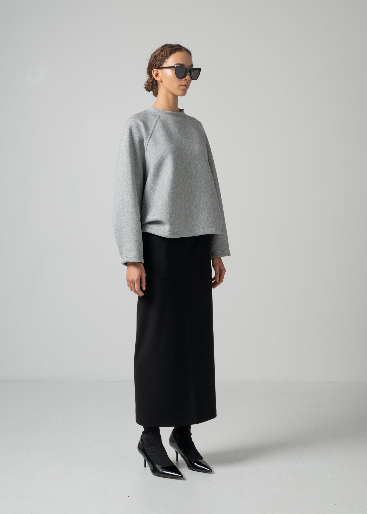 53 OLIVIA TOP / COCOON JERSEY - C15