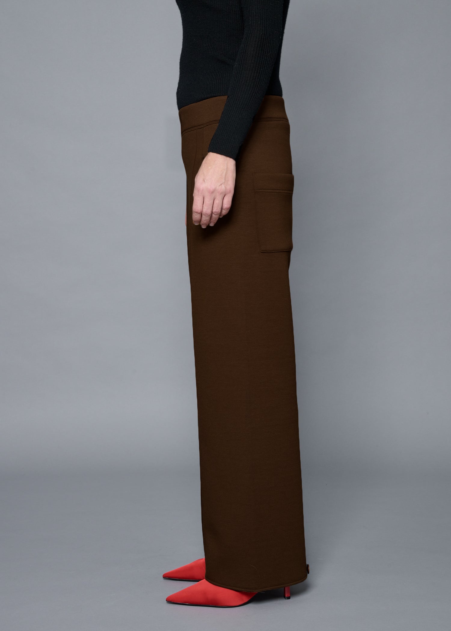 54 GALAXY SEMI-WIDE TROUSERS / COCOON JERSEY - C15