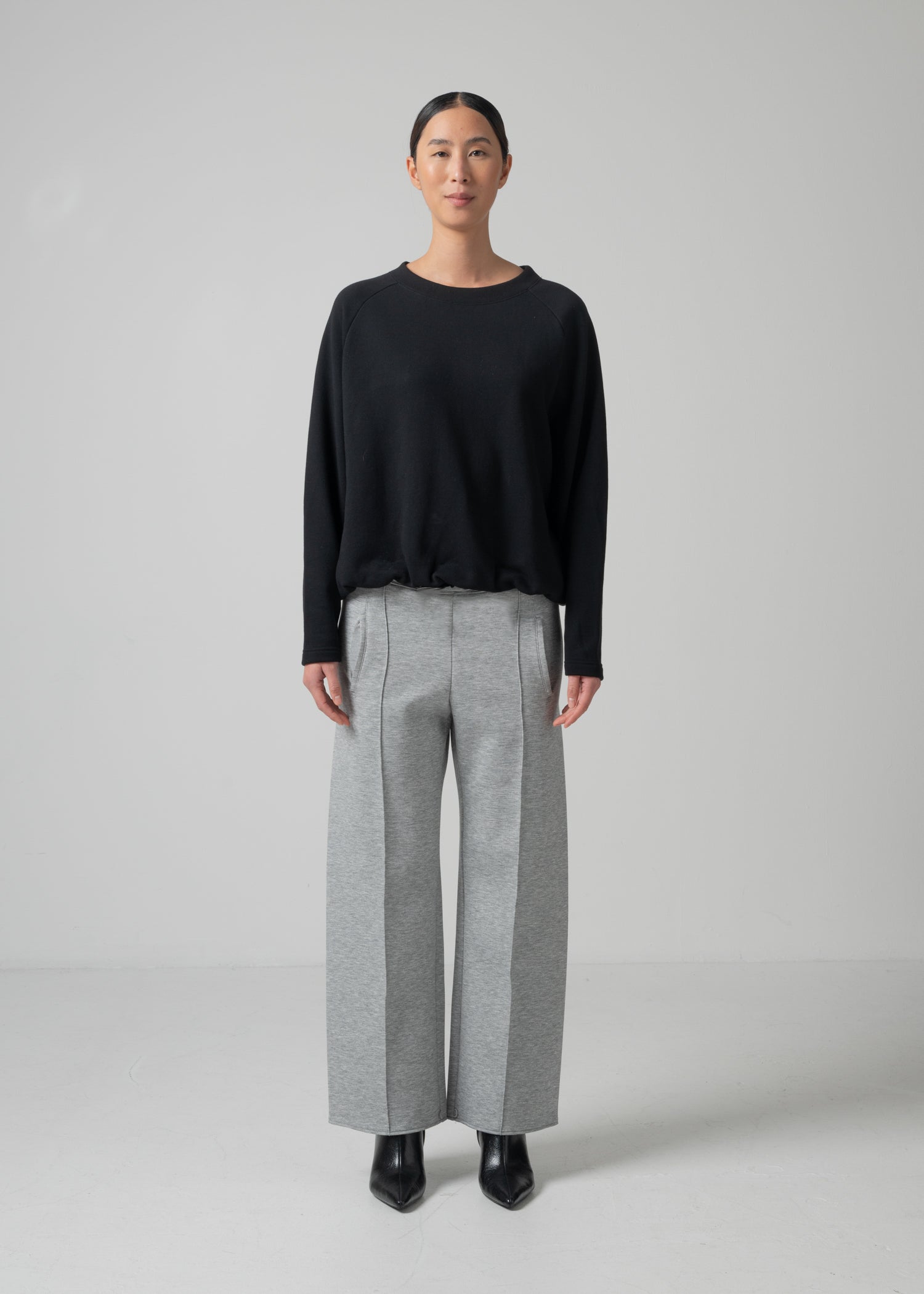 54 GALAXY SEMI-WIDE TROUSERS / COCOON JERSEY - C15