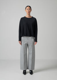 54 GALAXY SEMI-WIDE TROUSERS / COCOON JERSEY - C15