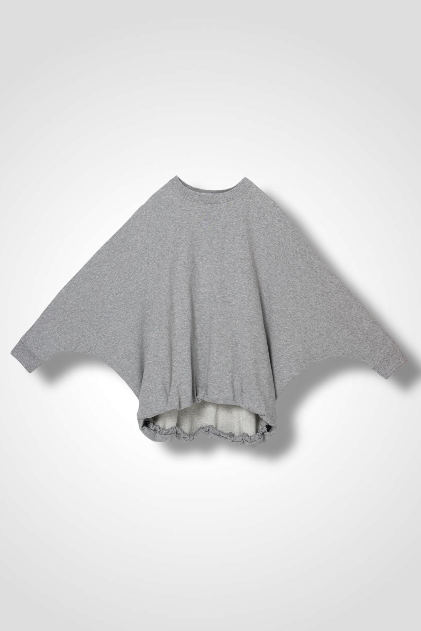 NAOMI STINGRAY TOP, クルーネックドルマンスリーブスウェットトップ