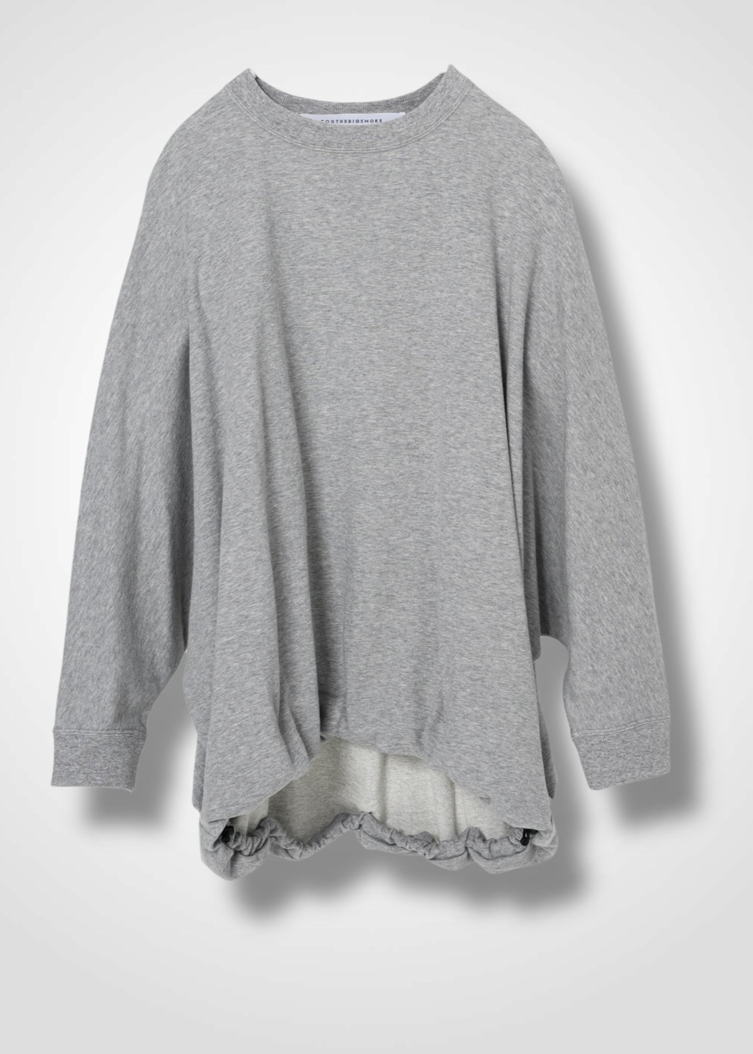 NAOMI STINGRAY TOP, クルーネックドルマンスリーブスウェットトップ