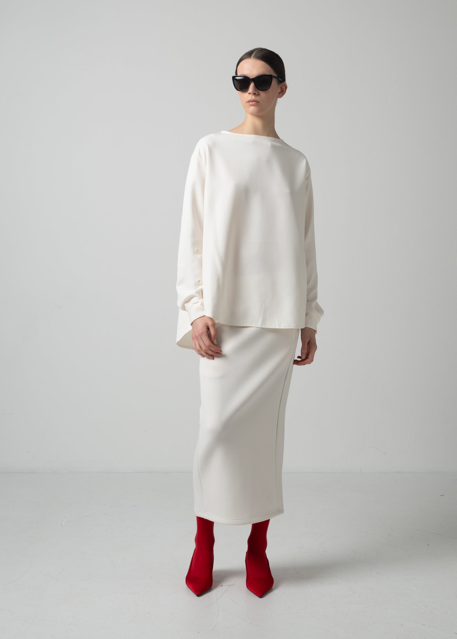 55 FIA SKIRT / COCOON JERSEY - C15