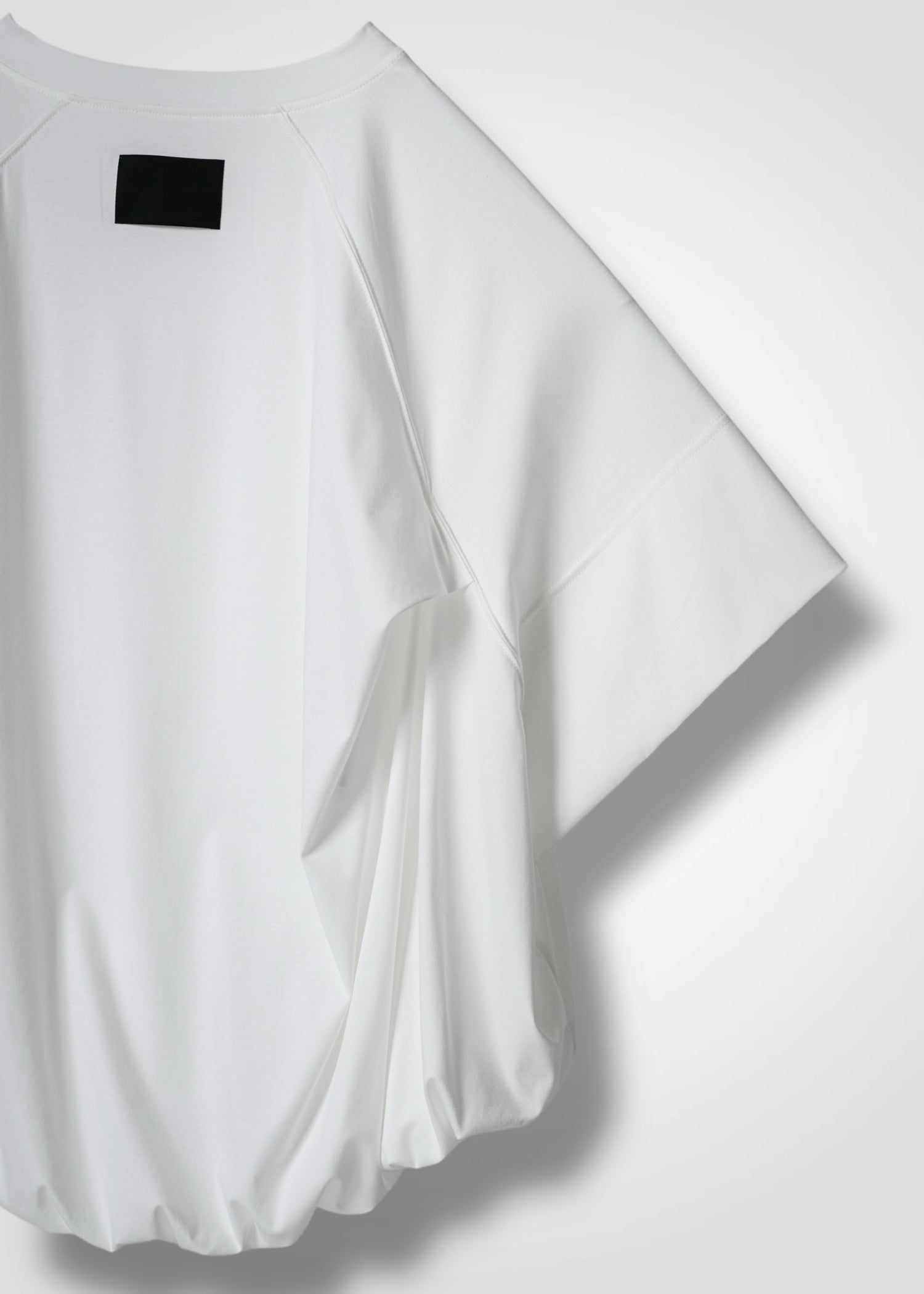 LILLYANA PUFFY SHORT SLEEVE TOP, Oversized half sleeve sweatshirt