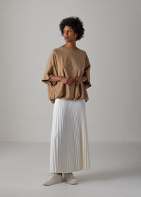 55 LILLYANA PUFFY SHORT SLEEVE TOP / HIGH GAUZE COTTON - C14