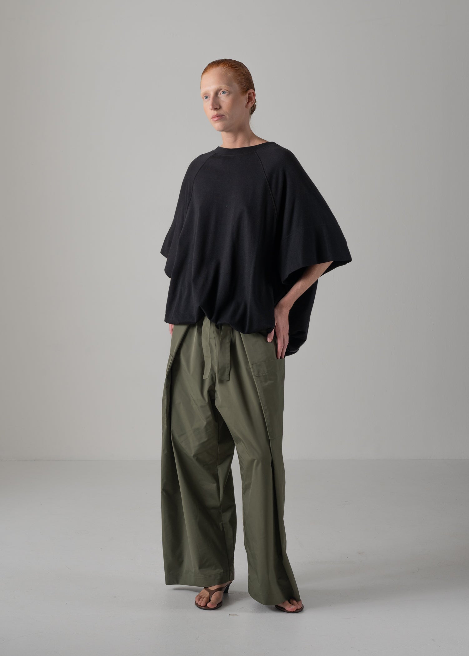 LILLYANA PUFFY SHORT SLEEVE TOP, オーバーサイズハーフスリーブ