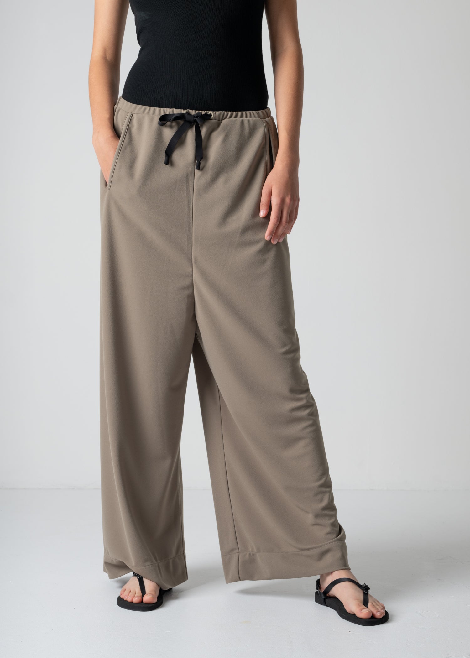 57 ALISON TROUSERS / GEORGETTE JERSEY - C12