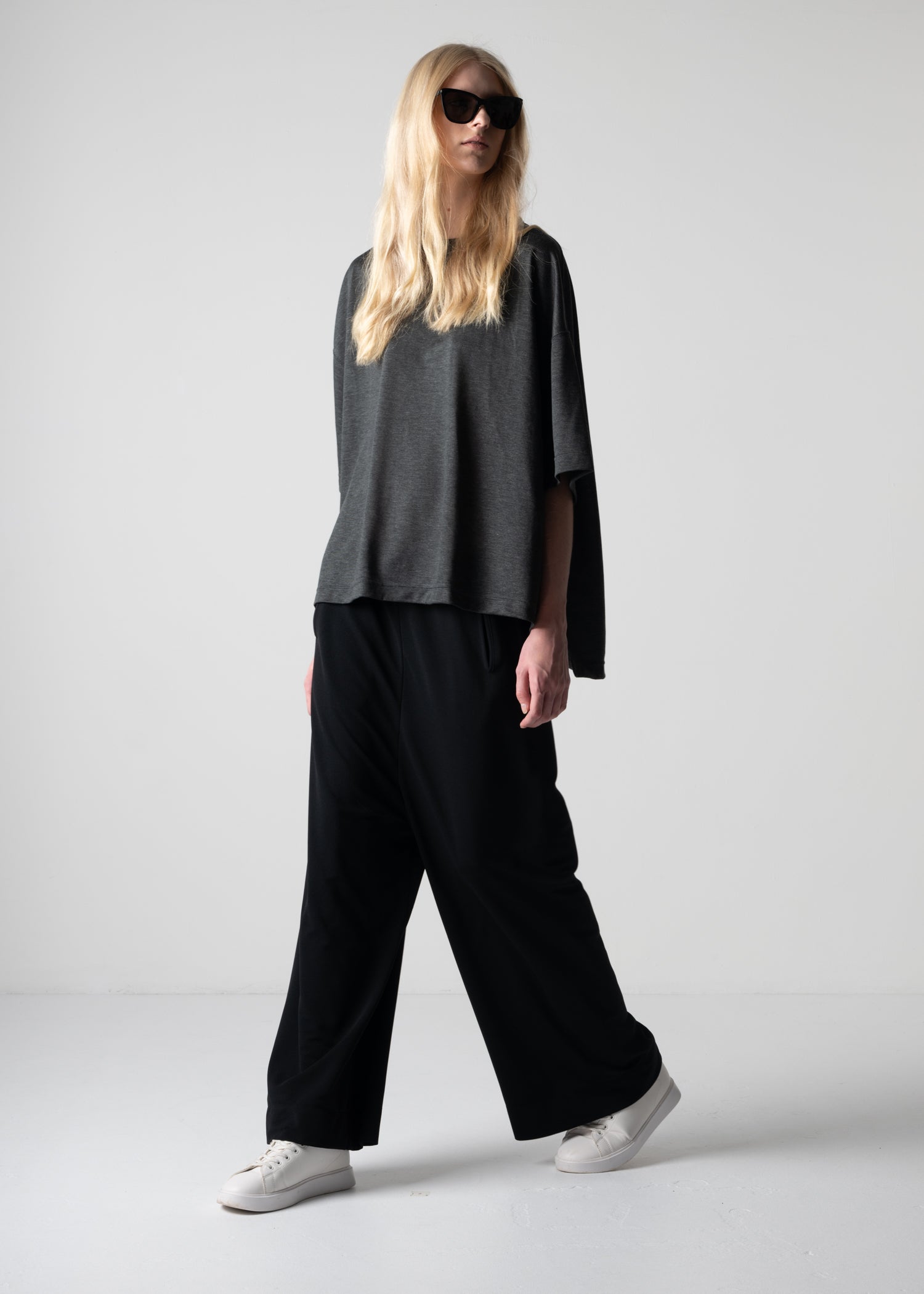 57 ALISON TROUSERS / GEORGETTE JERSEY - C12