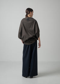 57 BELLE TOP / FLANNEL KNIT TWILL - C15