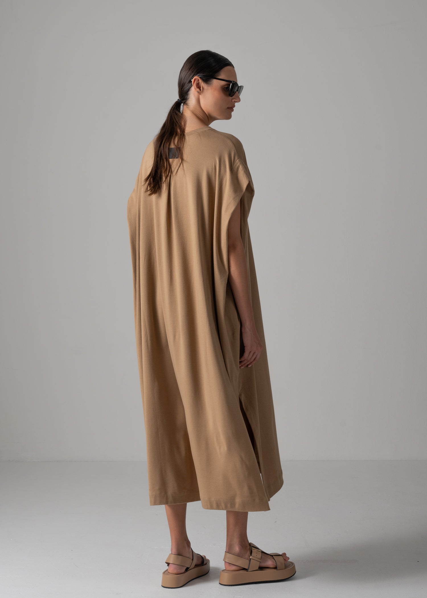 57 JOHANNA DRESS / HIGH GAUZE COTTON - C14