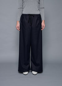 58 ALISON TROUSERS / FLANNEL KNIT TWILL - C15