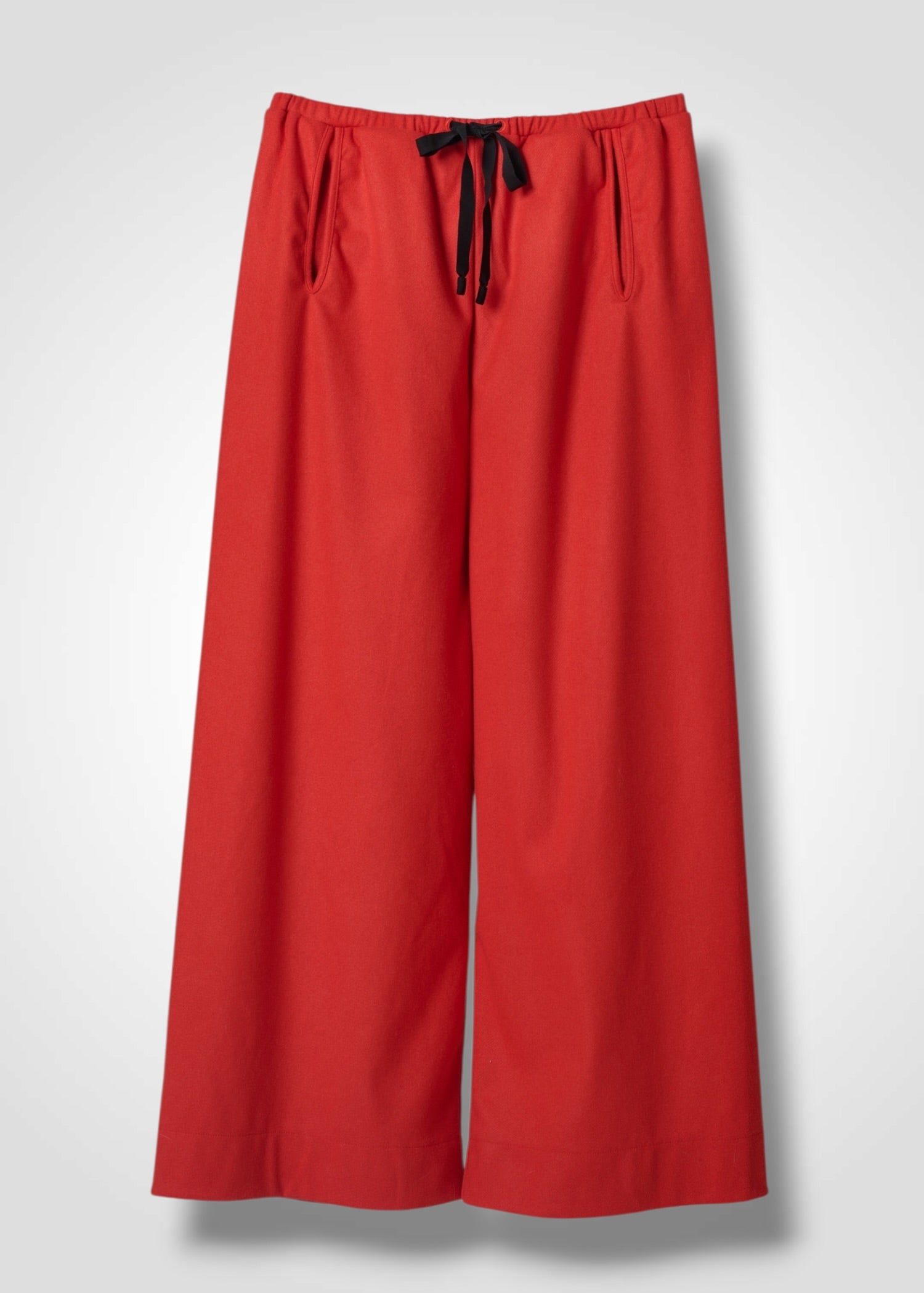 58 ALISON TROUSERS / FLANNEL KNIT TWILL - C15