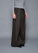 58 ALISON TROUSERS / FLANNEL KNIT TWILL - C15
