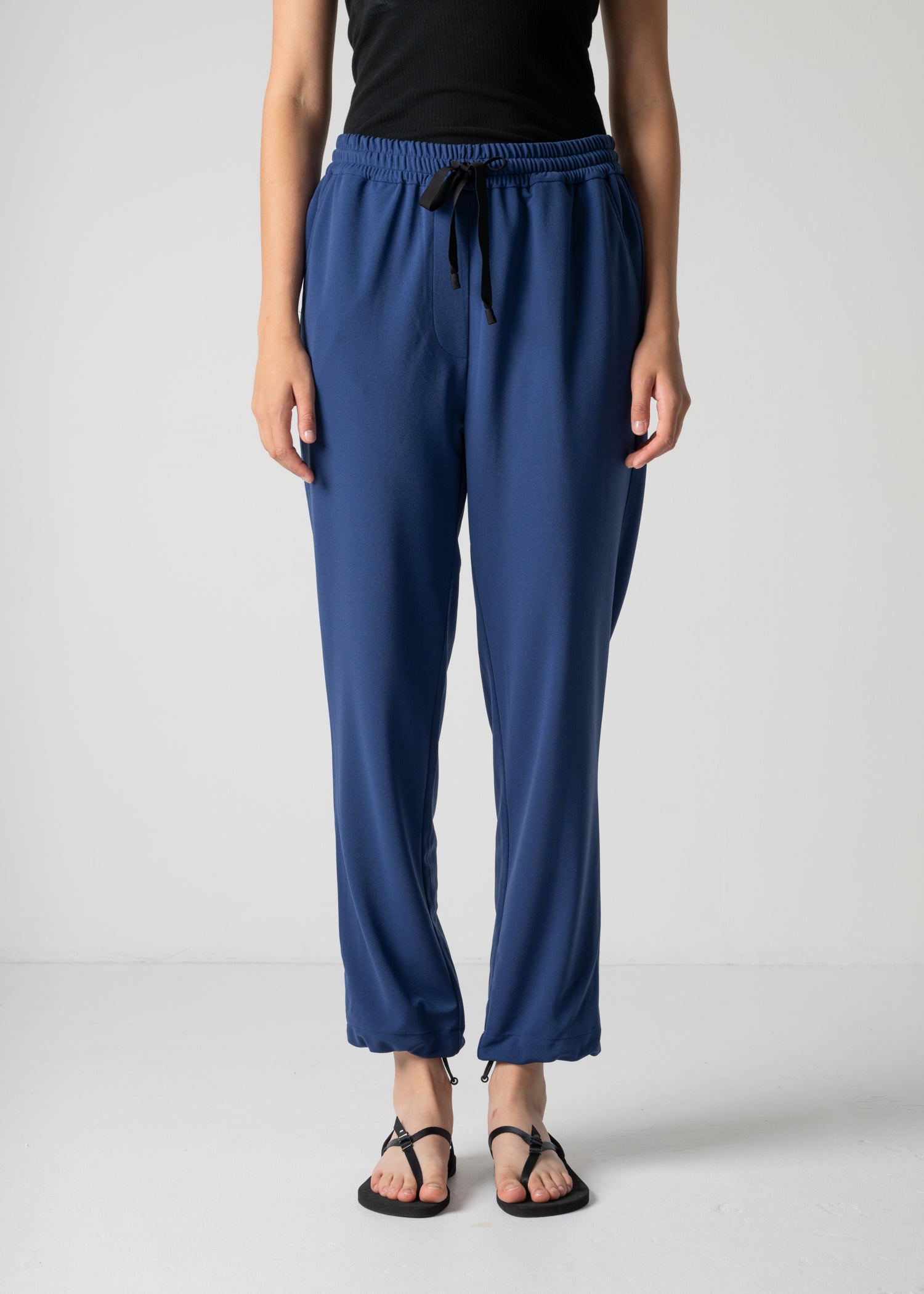 58 EDEN TROUSERS / GEORGETTE JERSEY - C12