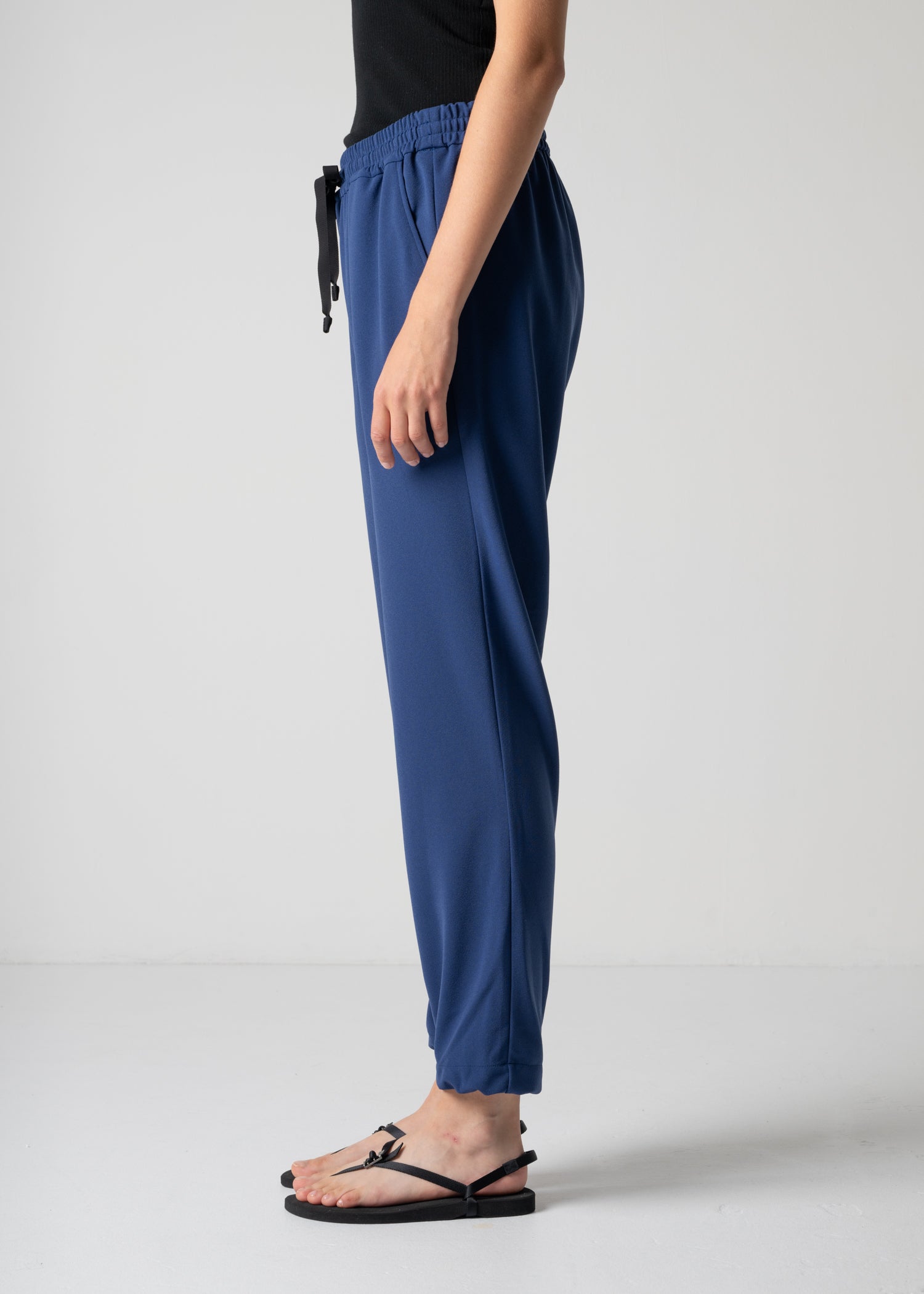 58 EDEN TROUSERS / GEORGETTE JERSEY - C12