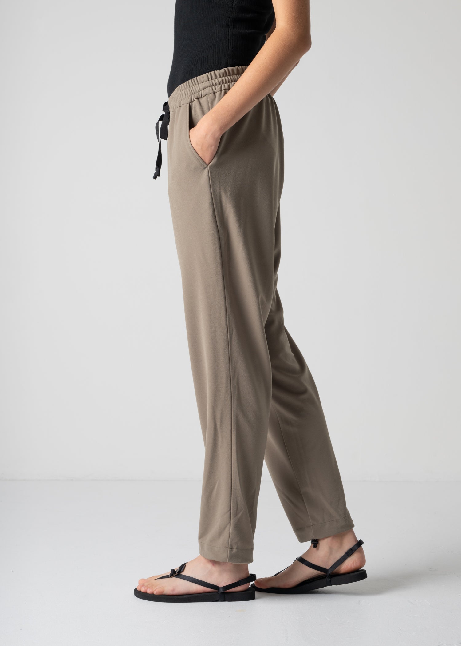 58 EDEN TROUSERS / GEORGETTE JERSEY - C12