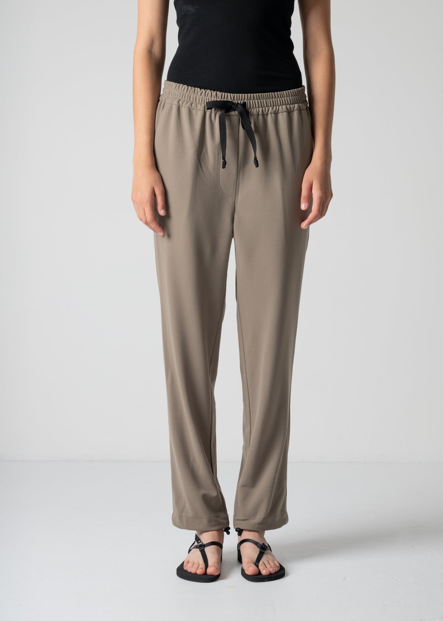 58 EDEN TROUSERS / GEORGETTE JERSEY - C12