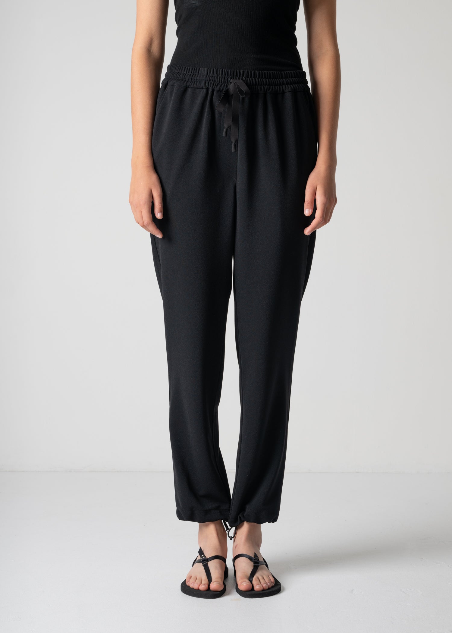 58 EDEN TROUSERS / GEORGETTE JERSEY - C12