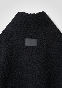 58 MEGAN HIGH NECK TOP / WOOL AIRY LIGHT BOUCLE JERSEY - C13