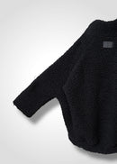 58 MEGAN HIGH NECK TOP / WOOL AIRY LIGHT BOUCLE JERSEY - C13