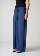 59 LUELLA WIDE-LEG WRAP TROUSERS / GEORGETTE JERSEY - C12