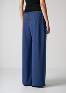 59 LUELLA WIDE-LEG WRAP TROUSERS / GEORGETTE JERSEY - C12