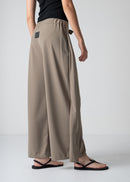 59 LUELLA WIDE-LEG WRAP TROUSERS / GEORGETTE JERSEY - C12