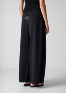 59 LUELLA WIDE-LEG WRAP TROUSERS / GEORGETTE JERSEY - C12