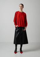 59 ONIX CREW NECK TOP / MILLED WASHABLE JERSEY - C15