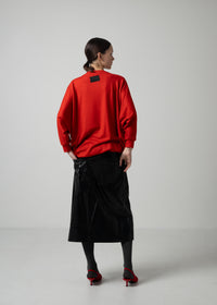 59 ONIX CREW NECK TOP / MILLED WASHABLE JERSEY - C15