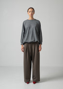 59 ONIX CREW NECK TOP / MILLED WASHABLE JERSEY - C15