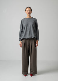 59 ONIX CREW NECK TOP / MILLED WASHABLE JERSEY - C15