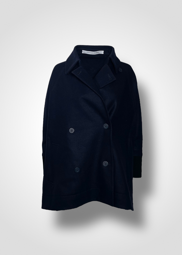 GWYNETH PEACOAT / ULTRA COMPRESSED SMOOTH - C9