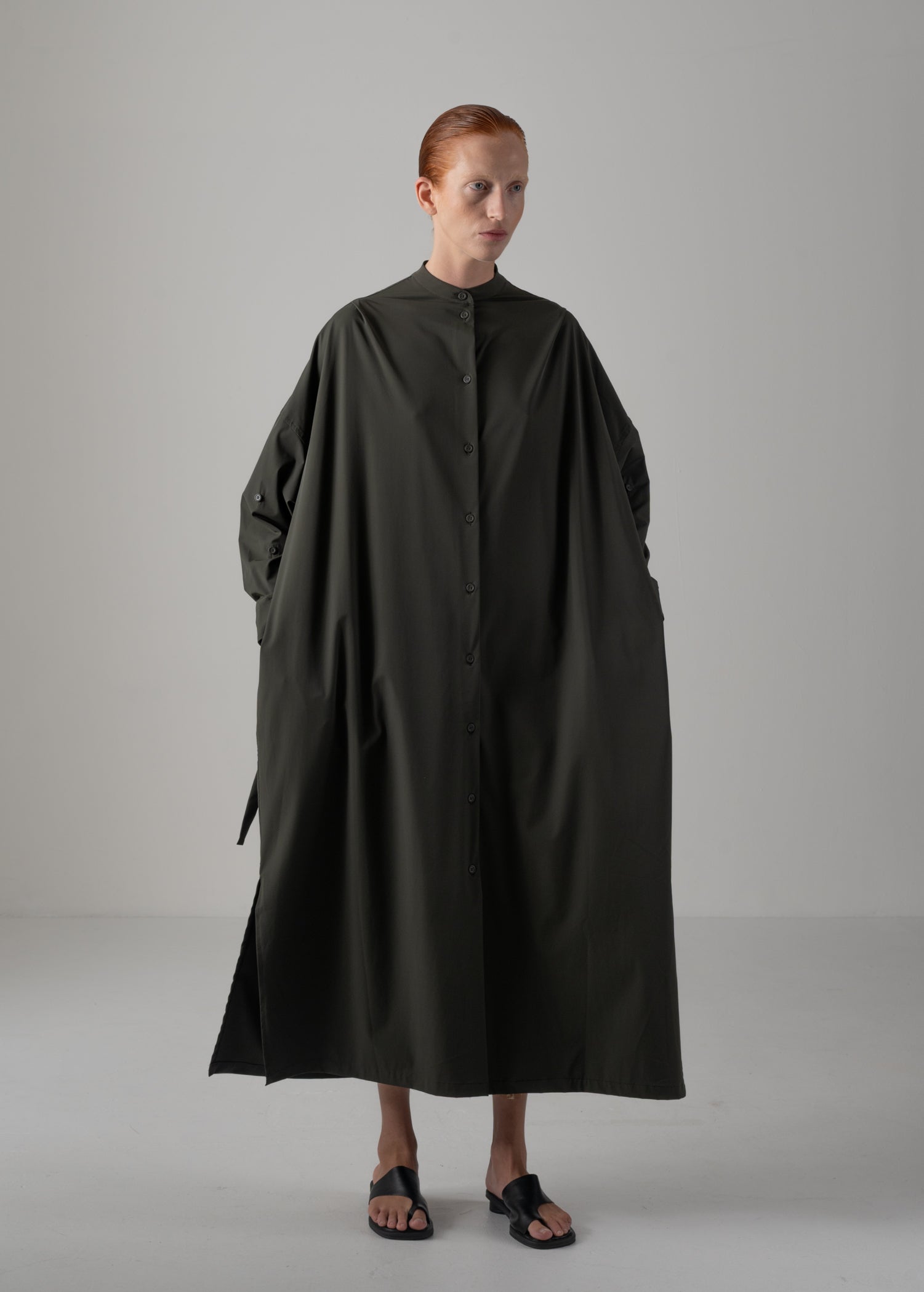 05 NELL DRESS / LUX TWILL STRETCH - C14